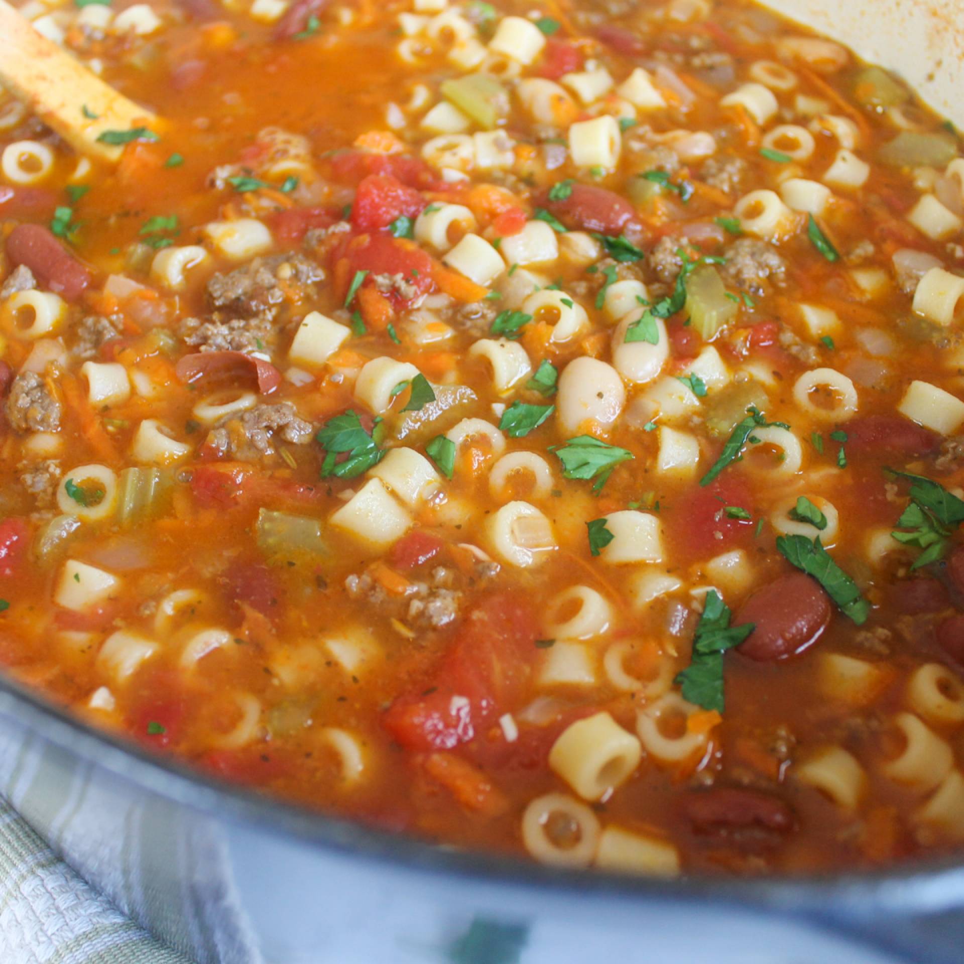 16 oz Pasta Fagioli Soup