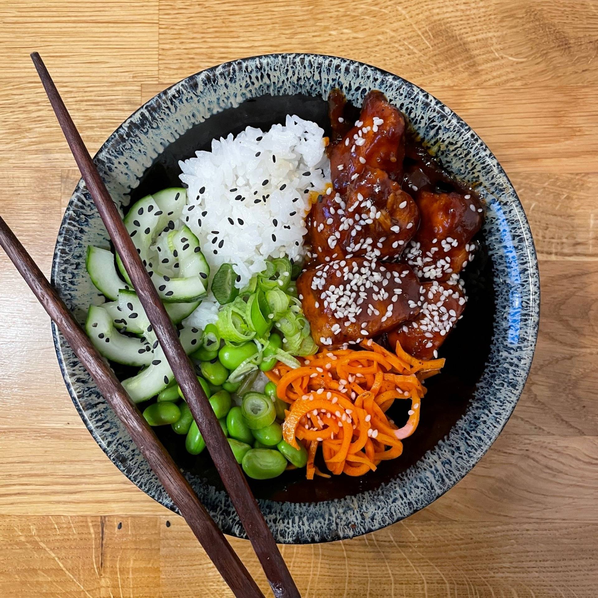 korean-chicken-rice-bowl-asheville-pro-kitchen