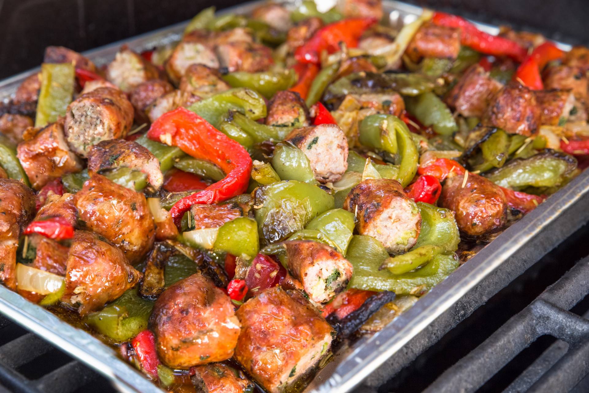Party Size Italian Sausage with Peppers & Onions